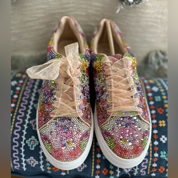 Betsey Johnson Sidny Platform Sneakers - Womens 8.5 - Picture 1 of 12